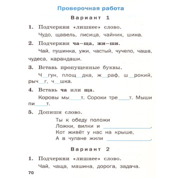 Русский язык 1 кл. Проверочные работы/Максимова (Вако)-1
