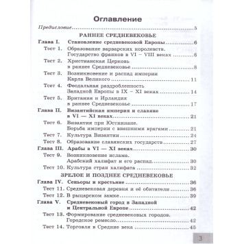 УМК Агибалова, Донской История средних веков 6 кл. Тесты/ Алексашкина (Экзамен)-1