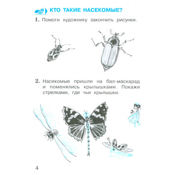 Плешаков Окружающий мир. Тетрадь для тренировки и самопроверки в двух частях 1кл (Комплект) (ВИТА)-3