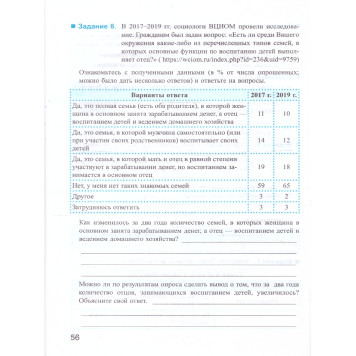 УМК Боголюбов Обществознание 8 кл. Рабочая тетрадь/Митькин (Экзамен)-2