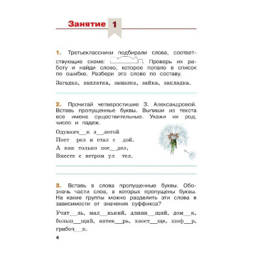 Никишенкова (Школа России) Русский язык. Летние задания. Переходим во 4-й класс (Просв.)-1