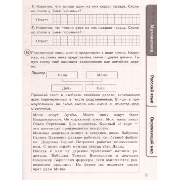 ВПР Математика, Русский язык, Окружающий мир 4 кл. 24 варианта ФИОКО СТАТГРАД Типовые задания/ Ященко, Волкова, Комиссарова (Экзамен)-2