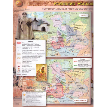 Мерзликин История России 6 кл. Атлас (Просв.)-2