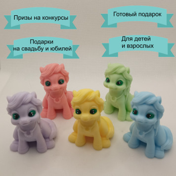 Сувенирное мыло ручной работы Лошадь, символ 2026 года, подарочное мыло-1