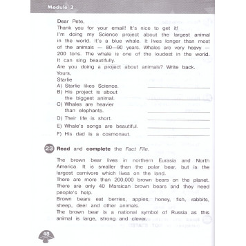 Котова (Звездный английский) Английский язык 4 кл Сборник упражнений (Просв.)-1