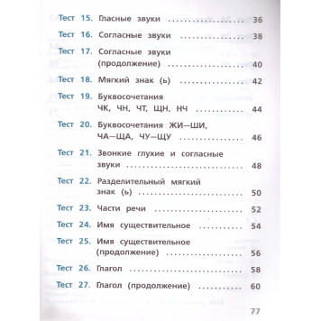 Канакина (Школа России) Русский язык 2 класс Тесты/ Занадворова (Просв.)-2