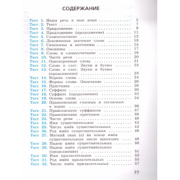 Канакина (Школа России) Русский язык 3 класс Тесты/ Занадворова (Просв.)-1