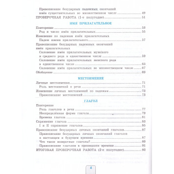 УМК Канакина Русский язык 4 кл. Проверочные работы/Тихомирова (Экзамен)-2